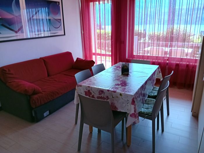 Foto di Appartamenti Andreis a Malcesine con balcone vista lago, uso giardino e piscina