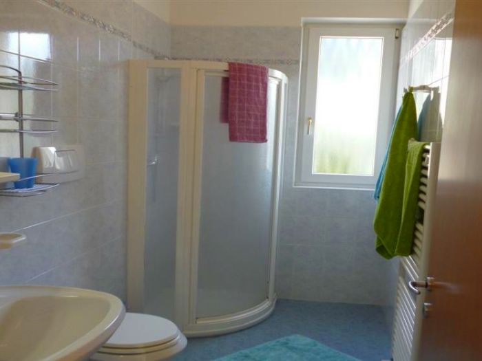 Foto di Appartamenti Andreis a Malcesine con balcone vista lago, uso giardino e piscina