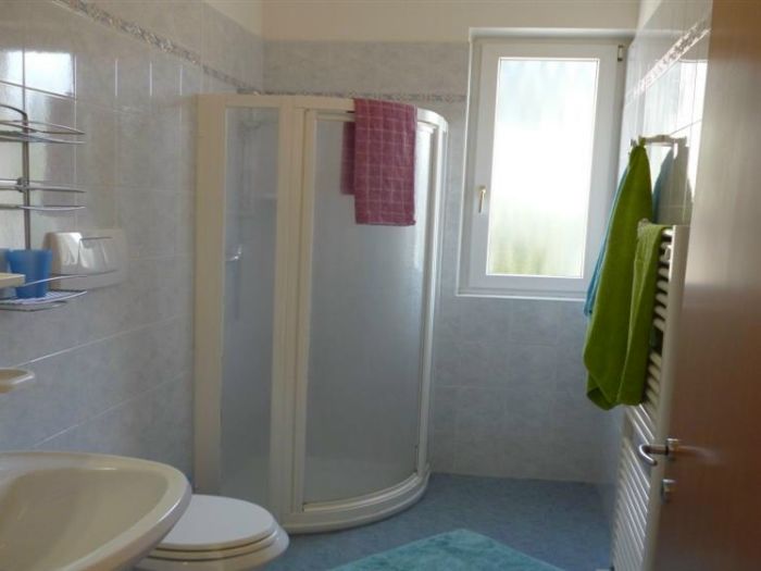 Foto di Appartamenti Andreis a Malcesine con balcone vista lago, uso giardino e piscina