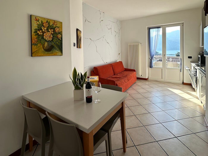 Photos of Apartments Andreis in Malcesine with balcony overlooking the lake, garden and pool
