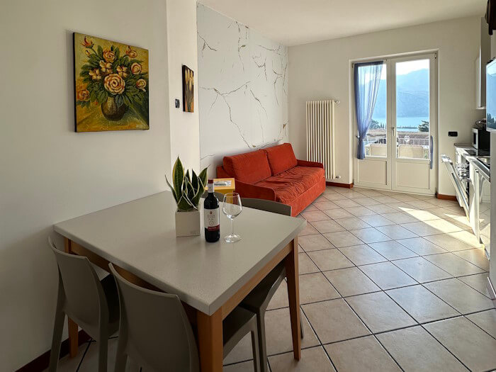 Photos of Apartments Andreis in Malcesine with balcony overlooking the lake, garden and pool